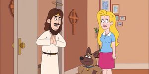 Paradise PD ANAL - sexy cartoon blonde fucked in the ass by smart ...