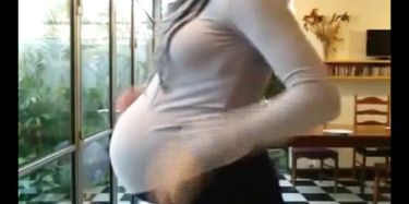 Pregnant Belly Progression Twins - Pregnant with Twins Belly Movet Edit 1 TNAFlix Porn Videos